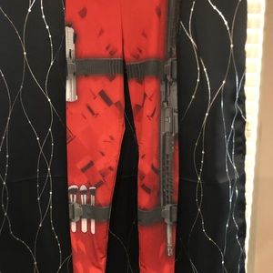 Not sure of the brand. These are super fun and good material.